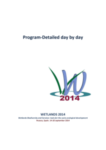 Program-Detailed day by day