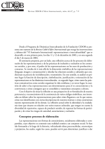 Conceptos: procesos de elaboración