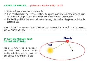 LEYES DE KEPLER (Johannes Kepler 1571