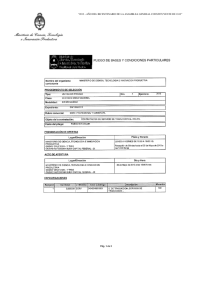 Pliego de Licitación N° 004/2013 - Ministerio de Ciencia, Tecnología