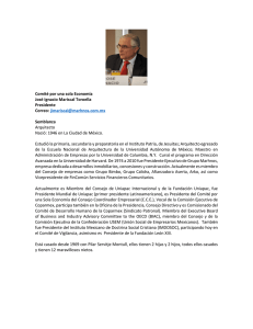 Comité por una sola Economía José Ignacio Mariscal Toroella