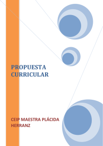 propuesta curricular - CEIP Maestra Plácida Herranz, Azuqueca de