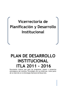 Plan Estratégico ITLA 2010