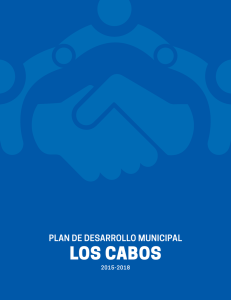 Plan de Desarrollo Municipal - H. XII Ayuntamiento de Los Cabos
