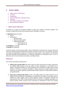 6. Grasas y lípidos - Universidad Complutense de Madrid