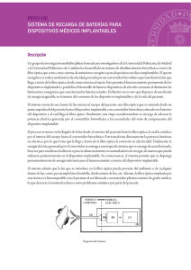 P9701150: Sistema de recarga de baterías para dispositivos