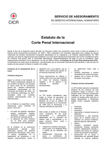 Estatuto de la Corte Penal Internacional