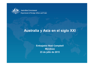 Presentación Australia y Asia - Universidad Nacional de Cuyo