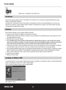 Versión Española 34 Introducción Hardware Instalación en