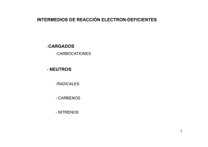 INTERMEDIOS DE REACCIÓN ELECTRON