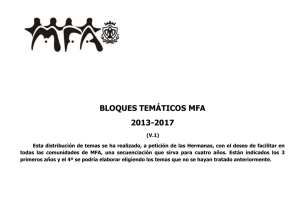 bloques temáticos mfa 2013-2017
