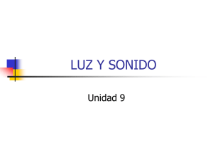 LUZ Y SONIDO