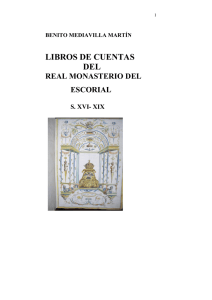 libros de cuentas del - Real Biblioteca del Monasterio de El Escorial