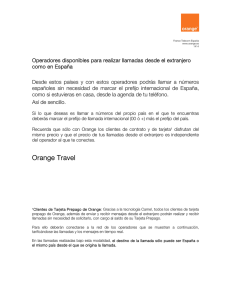 France Telecom España - Tarifas
