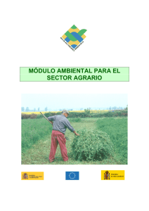 módulo ambiental para el sector agrario