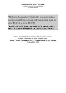 Delitos Sexuales - Tesis Electrónicas UACh
