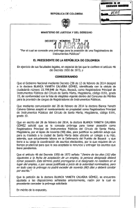 decreto 729 del 10 de abril de 2014