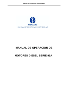 manual de operacion de motores diesel serie 95a