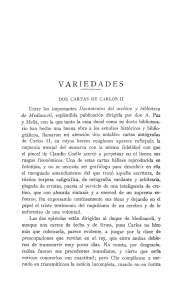 Dos caras de Carlos II - Biblioteca Virtual Miguel de Cervantes