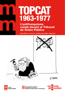 L`antifranquisme català davant el Tribunal de Orden Público