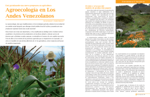 Agroecología en Los Andes Venezolanos