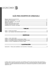 guía para invertir en venezuela