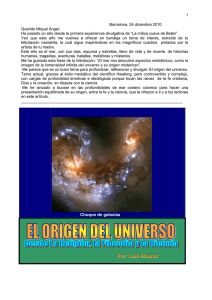 el origen del universo - Miquel Àngel Bosch i Fridrin