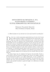 MANUSCRITOS ILUMINADOS (S. XV), ICONOGRAFÍA E INTERNET