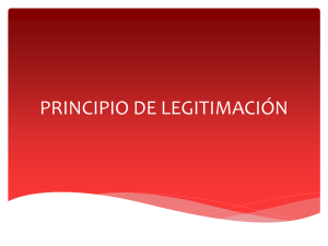 principio-de-legitimacion - Curso Derecho Registral I