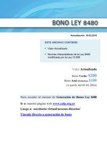 Bono Ley 8480 - Colegio de Abogados de La Plata