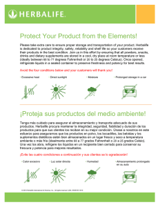 Protect Your Product from the Elements! ¡Proteja