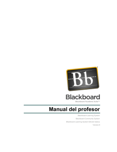 Manual de Blackboard