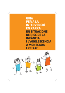 guia per a la intervenció en xarxa en situacions de risc de la infància i l