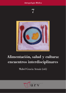 Alimentación salud y cultura: encuentros interdisciplinares