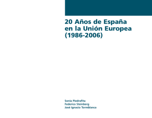 20 Años de España en la Unión Europea