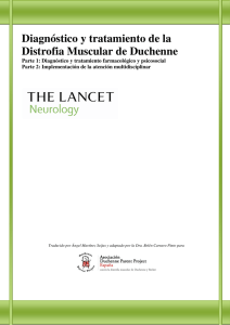 Diagnóstico y tratamiento de la Distrofia Muscular de Duchenne