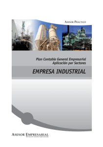 empresa industrial - Revista Asesor Empresarial