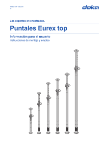Puntales Eurex top