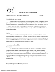 Spanish self-help OT newsletter vol 4