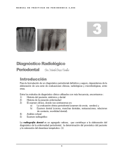 Diagnóstico Radiológico Periodontal