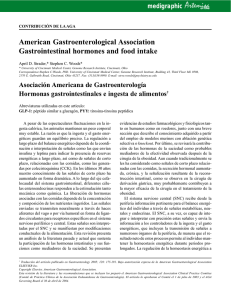 Asociación Americana de Gastroenterología Hormonas