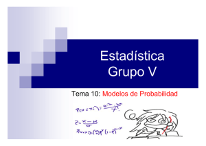 Estadística Grupo V