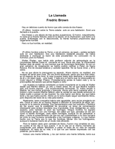 La Llamada Fredric Brown