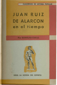 Juan Ruiz de Alarcón en el tiempo
