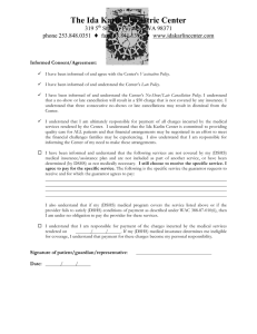 Informed consent form- agreement to pay_English