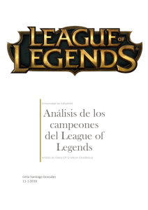 Análisis de los campeones del League of Legends