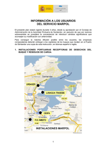 Servicio Marpol - Puerto de Santander