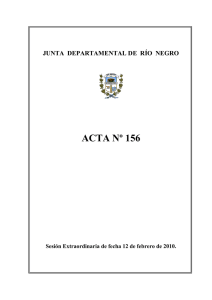 156 - Junta Departamental de Río Negro