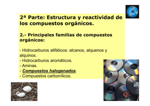 2ª Parte: Estructura y reactividad de los compuestos orgánicos.