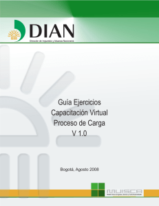 Guía Ejercicios Capacitación Virtual Proceso de Carga V 1.0